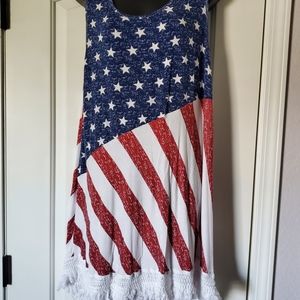 Flag side high/ low top